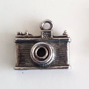 Metal Charm - Camera - Small